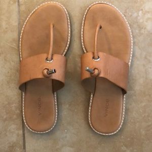 Vince flat sandals size 8